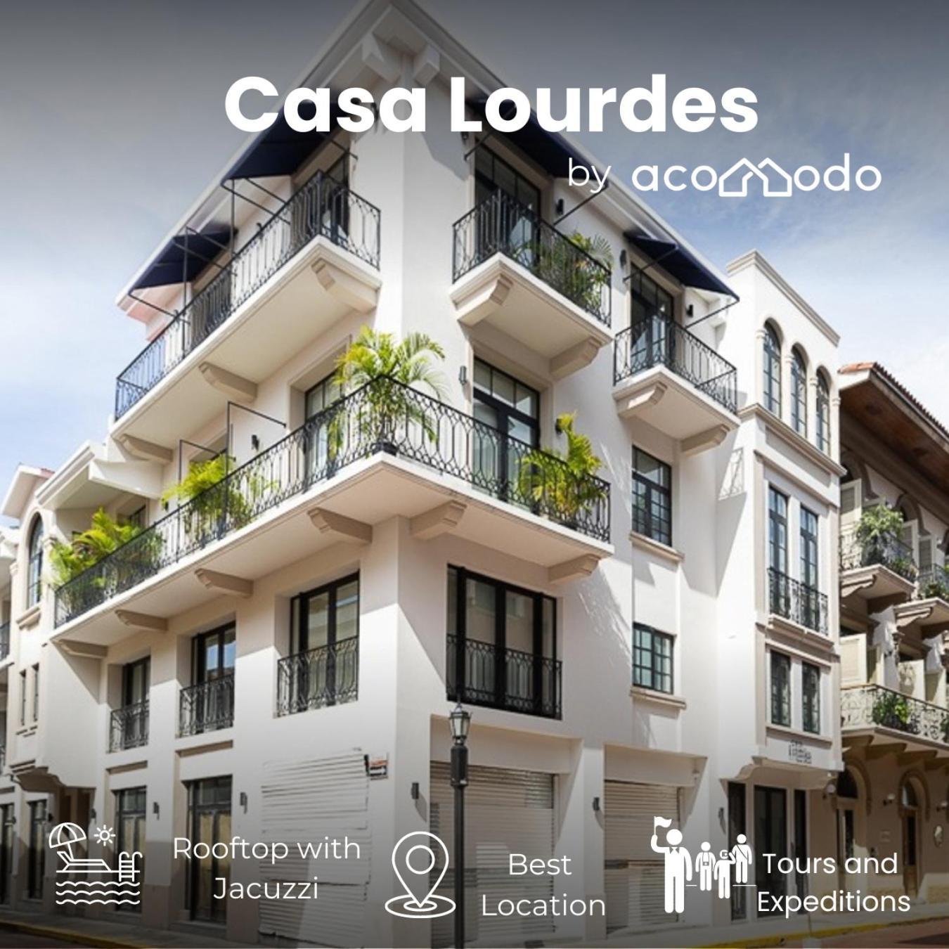 Casa Lourdes By Acomodo Casco Viejo Apartamento *
